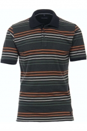 CasaModaPoloshirtKortemouwgroen