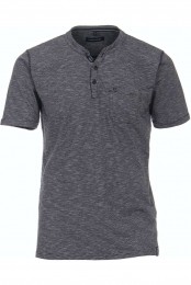 CasaModaCasualT-ShirtHenleykraagblauwMotief