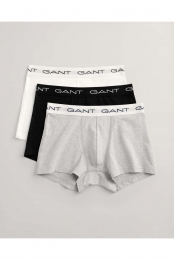 GANTBoxershortsGrijsgemleerdEffen