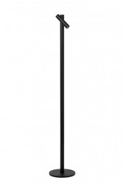 LucideANTRIM-OplaadbareLeeslampBinnenBuiten-AccuBatterij-LEDDimb-1x22W2700K-IP54-Metdraadloosoplaadstation-Zwart