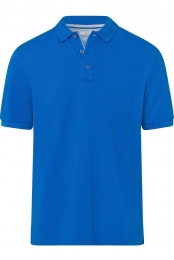 BraxCasualPoloshirtKortemouwblauw