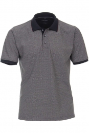 CasaModaPoloshirtKortemouwpruim