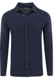 MarvelisCasualPoloshirtlangemouwmarineEffen