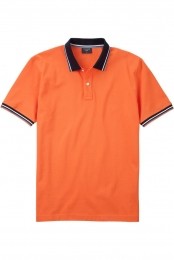 OLYMPCasualPoloshirtKortemouworanje