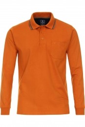RedmondPoloshirtlangemouworanjeMotief