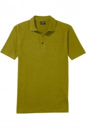 OLYMPCasualPoloshirtKortemouwkaki