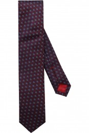 OLYMPSuperSlankeStropdasblauwroodMotief