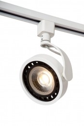 LucideTRACKDORIANRailspot-1-faseRailsysteemRailverlichting-1xES111-WitUitbreiding