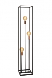 LucideARTHUR-Vloerlamp-3xE27-Zwart