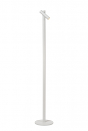 LucideANTRIM-OplaadbareLeeslampBinnenBuiten-AccuBatterij-LEDDimb-1x22W2700K-IP54-Metdraadloosoplaadstation-Wit