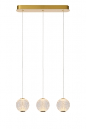 LucideCINTRA-Hanglamp-LEDDimb-3x47W2700K-Transparant