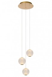 LucideCINTRA-Hanglamp-25cm-LEDDimb-3x47W2700K-Transparant