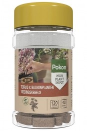 BioTerrasBalkonplantenvoeding40langwerkendekegels-Pokon