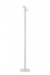 LucideANTRIM-OplaadbareLeeslampBinnenBuiten-AccuBatterij-LEDDimb-1x22W2700K-IP54-Metdraadloosoplaadstation-Wit