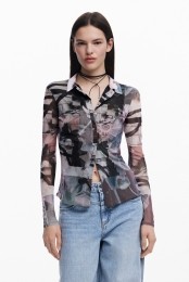 Knoopjest-shirtvantule