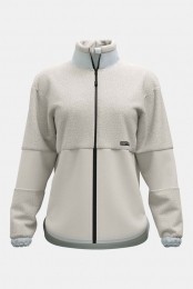 OrtovoxFleeceTeddyFleecevestDamesWit