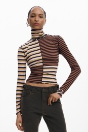 LangemouwT-shirtmetcol