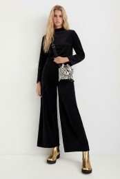 Velourssweatshirtmetcol