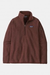PatagoniaBetterSweater14ZipFleecetruiDamesRood