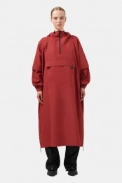 MAIUMPonchoDamesRood