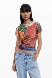 DraperenchiffonT-shirt