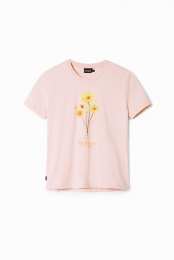 T-shirtmetmadeliefjesillustratie