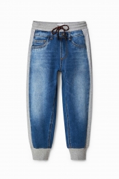Hybridejeansjoggingbroek