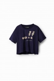 CroppedT-shirtmetmadeliefjes