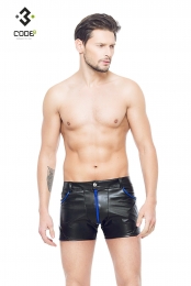 Code8byXXXCOLLECTIONHerenshortmetmesh-BlauwS-2XL-3XL