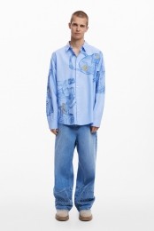 Pottenbakkersoverhemdmetlangemouwen-BLUE-XL