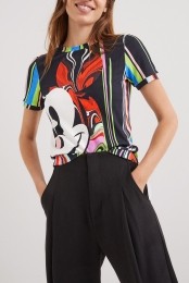 T-shirtMickeyMouseMChristianLacroix-BLACK-L