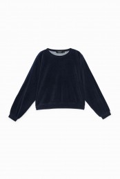 Velourssweatshirtmethart