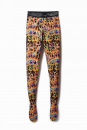 Slimfitleggingmetdierenprint