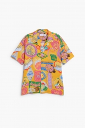 Kortemouwenoverhemdmetstempels