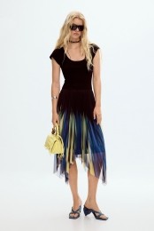 Asymmetrischegecombineerdejurk