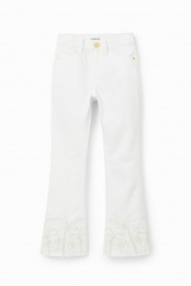 Langeflaredjeansmetborduursels