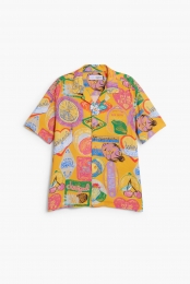 Kortemouwenoverhemdmetstempels