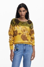 Jacquardtruimetbloemen