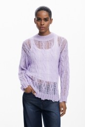 Gebreidetruimetkabelpatroonengaten