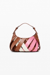 Mediumgevlochtentasmetleerlook