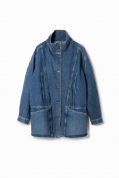 GestreeptedenimjasmetV-hals