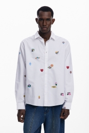 Overhemdmetlangemouwenentekeningen