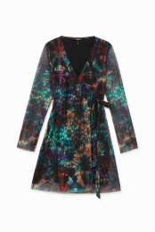 Kortegeplisseerdeartyjurk