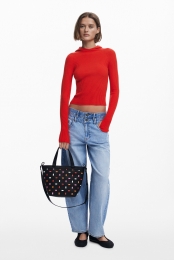 Geperforeerdeshoppertas-BLACK-U