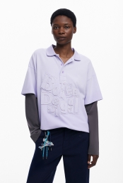 DubbelT-shirtmetpatchmouwenBotter