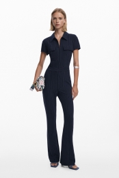 Overallmetkrijtstreep