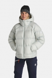 MammutGlacierGlowINHoodedDonsjasDamesWit