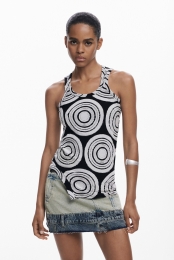 MouwloosspiraalT-shirt