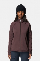 HoudiniPowerUpFleecevestDamesRood