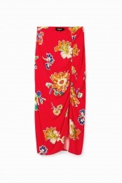 Aangerimpeldemidi-rok